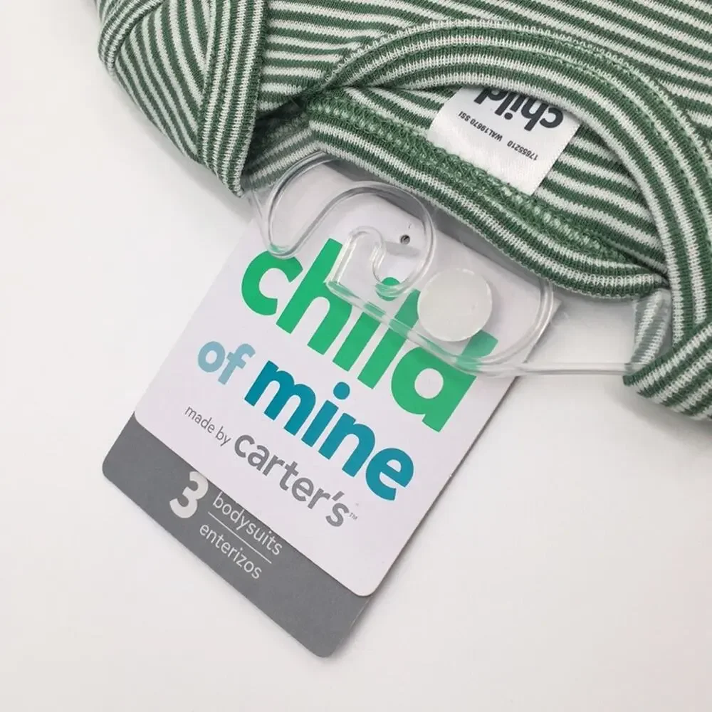 NEW - Carter’s 3 baby bodysuits set size 0-3m Newborn - Picture 3 of 6